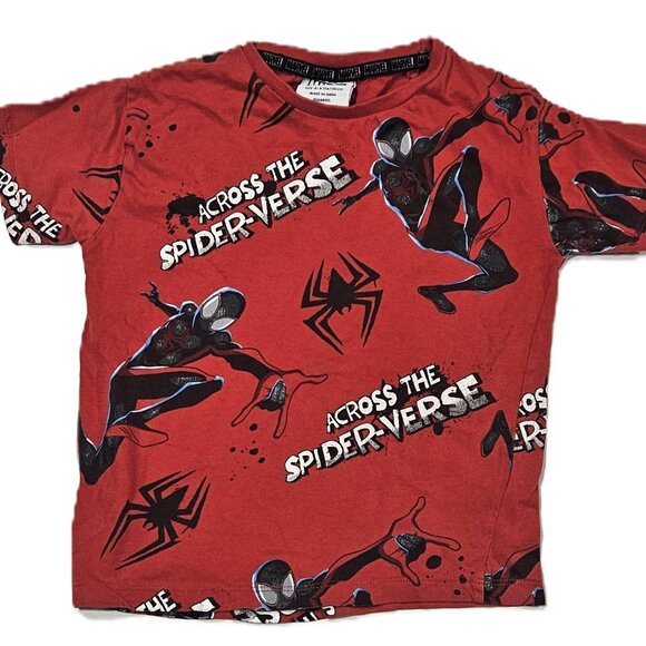 Marvel Spider-Man Across the Spider-Verse Shirt & Shorts Set 4-5Y - Picture 2 of 5